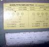 SOUTHWORTH Model LS 2 24 Electric Lift Table, Portable,